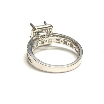 Square Halo Diamond Mounting  45569