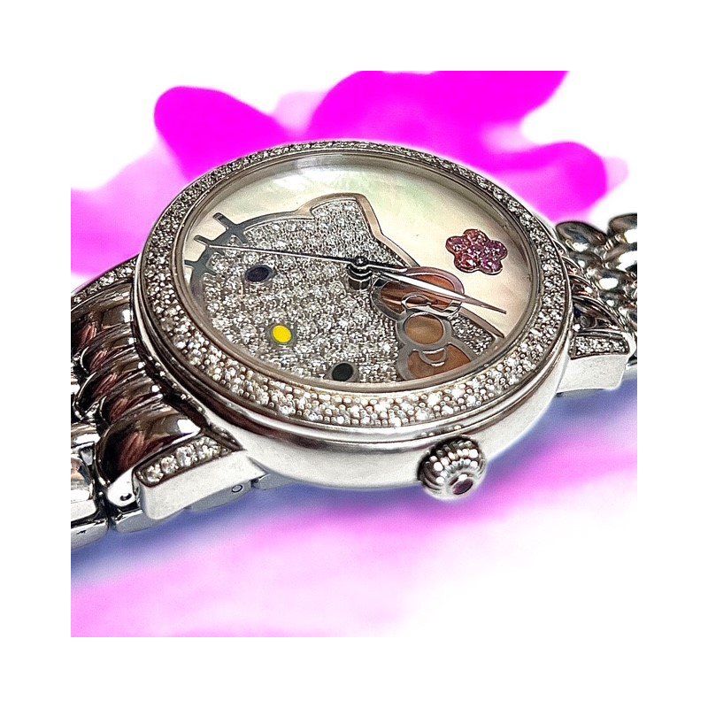 Decor Kimora Lee Simmons Hello Kitty Diamond Watch 505-1016