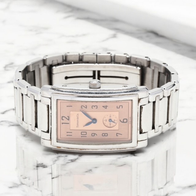 Tiffany Co Women's Grand Resonator Watch 505-1018 - DECOR Jewelry
