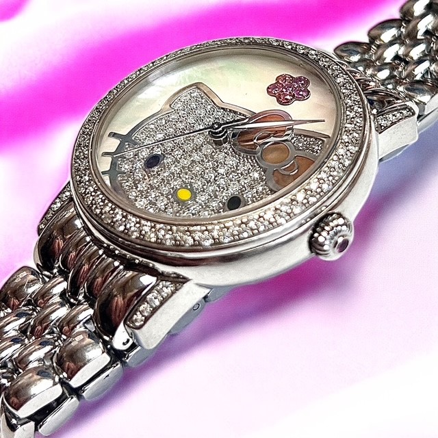 Decor Kimora Lee Simmons Hello Kitty Diamond Watch 505-1016