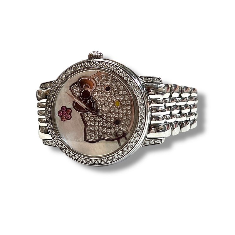 Decor Kimora Lee Simmons Hello Kitty Diamond Watch 505-1016