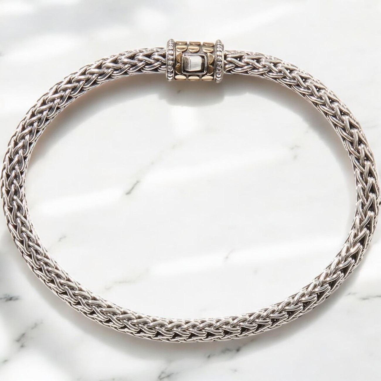 John Hardy John Hardy Classic Chain Woven Bracelet 610-76 - DECOR