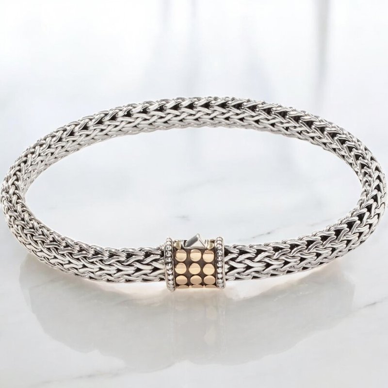 John Hardy John Hardy Classic Chain Woven Bracelet 610-76 - DECOR