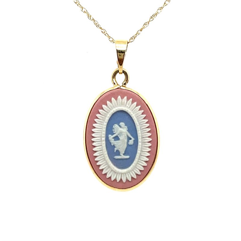 Pendentif Vintage N230 En Verre – Occasion – Bijou Ancien Sans Marque