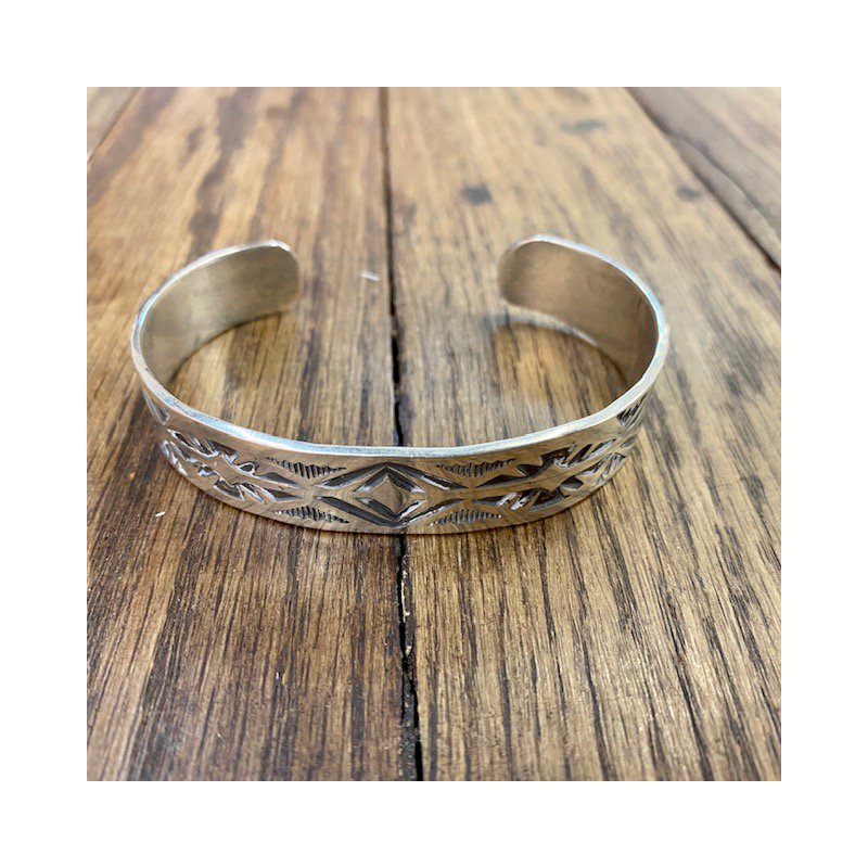 USA製 FIRST AMERICAN TRADERS SV925 バングル First American Traders: Authentic Indian Jewelry in Gallup, NM