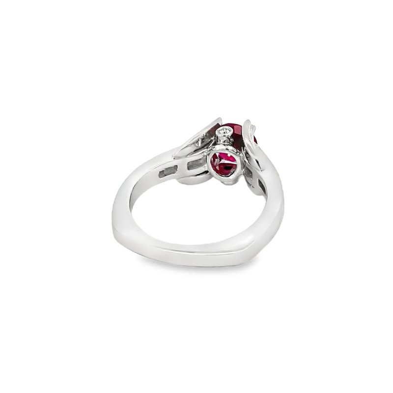 Richard Krementz Ruby and Diamond Ring 200-10008 - Payne Anthony