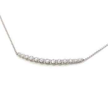 DSL Pearl Elegant Diamond Necklace 801-00344 - Payne Anthony