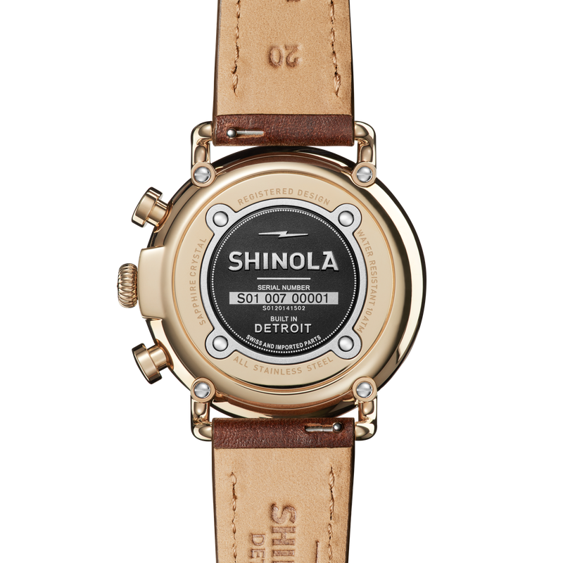 Shinola Runwell Chronograph 41mm S0120141502 - Glennpeter Jewelers