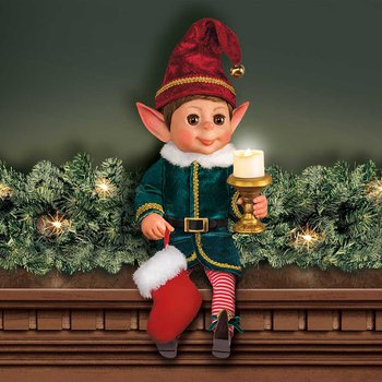 Bradford Exchange Charlie the Christmas Elf Doll 03-03142-001