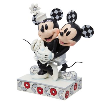 ミッキー＆ミニー ハートエアバルーン ディズニートラディション ジムショア エネスコ ジム ショア作 ディズニー フィギュア「ミッキー＆ミニー