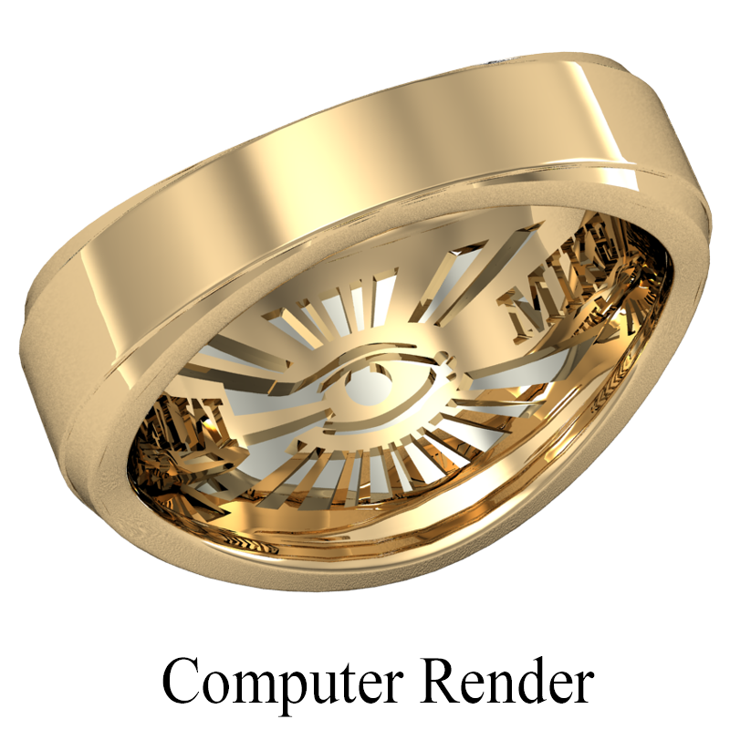 Shriner Jewelry Shrine Ring Style 1200 1200 - Faini Designs