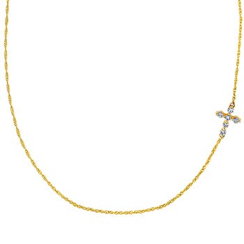 Greenberg's 10k yellow gold 0.10ctw diamond bypass journey
