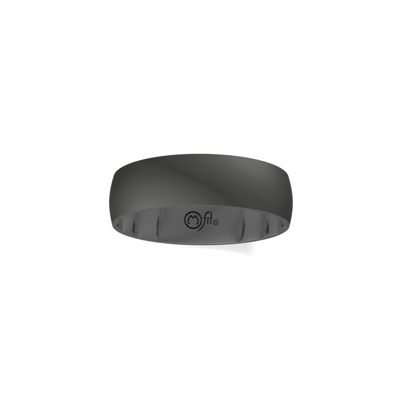 CrownRing MFit Black Rhodium Wedding Band MFTD-S-610KBRH-HP - Herbin ...