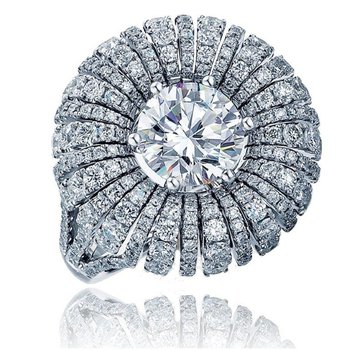 A-state-of-art engagement ring with diamonds AJER228