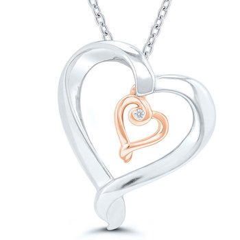 【HYSFORM】TIMEPIECE NECKLACE Sutton Yours Truly Gold-Tone Stainless Steel Pendant