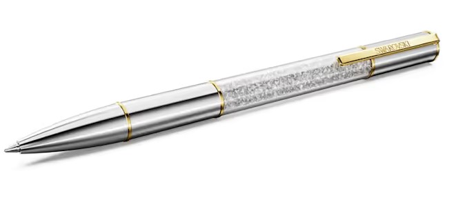 SWAROVSKI シルバー メタル ボールペン Swarovski Pen 710-3000035 - Calvin Broyles