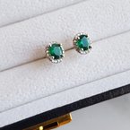 Sami Fine Jewelry Essential Natural Emerald Earrings 161555
