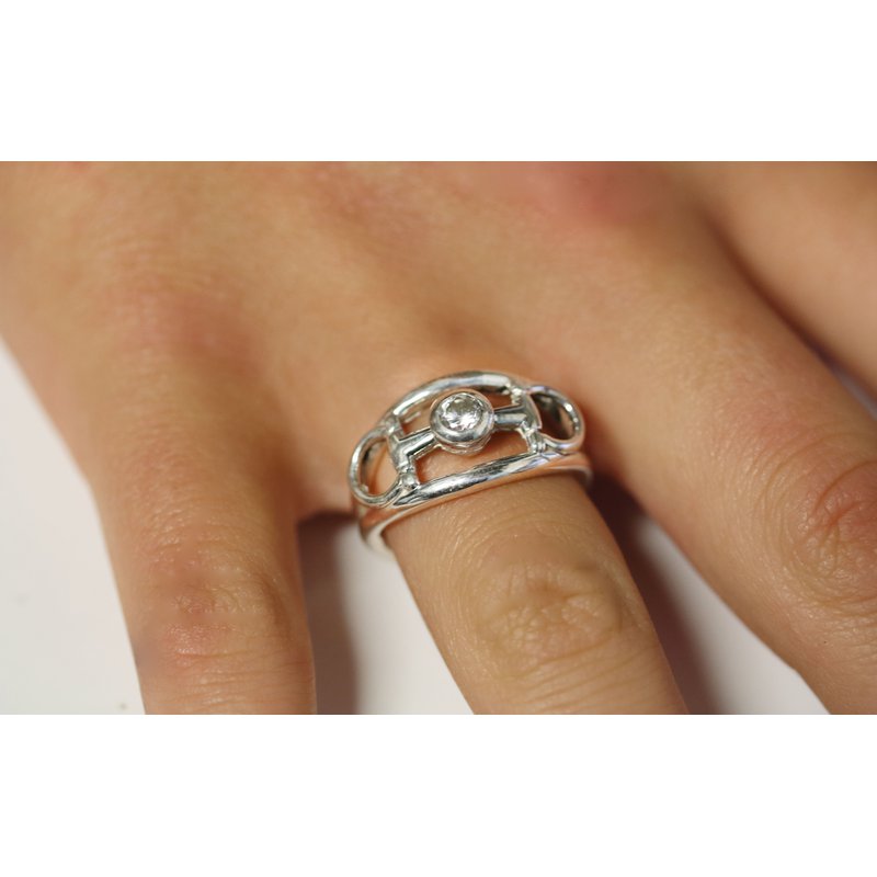SS Horsebit Ring