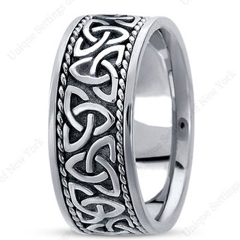 Unique Settings Unique Settings HM136 - 14k White Gold
