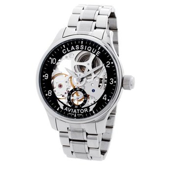 Classique オパール　腕時計　SWISS MADE Swiss Watches Classique Gents Stainless Steel Gold Plated