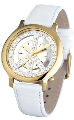 Swiss Watches Ladies Peace Movement Watch Gold Plated with  display picture 1