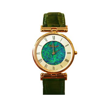 Classique クラシック。Quartz オパール Swiss Watches Classique' Watches Genuine Australian Opal
