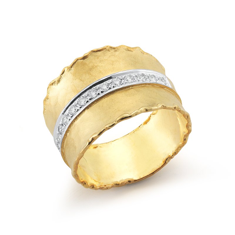 I. Reiss Collection Gallery Ring 14KY R2532Y Special Order