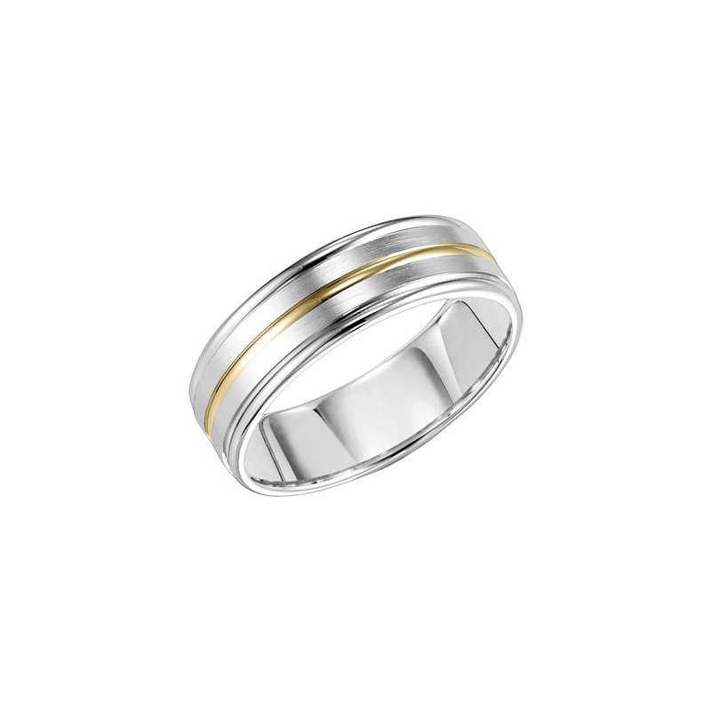 Frederick Goldman Two Toned Brushed And Polished Wedding Band 11 7101 G 70652ab7 2ca2 4584 A0a5 8ae0542b2d7f KGzSDKB .800x800 Q85 Background