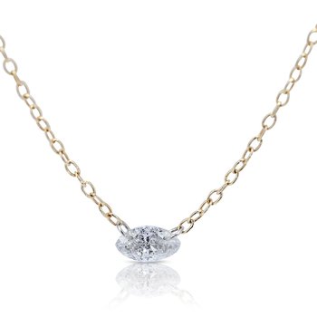 Herco Collection 14K Polished Cross Necklace 14GCNE142Y18