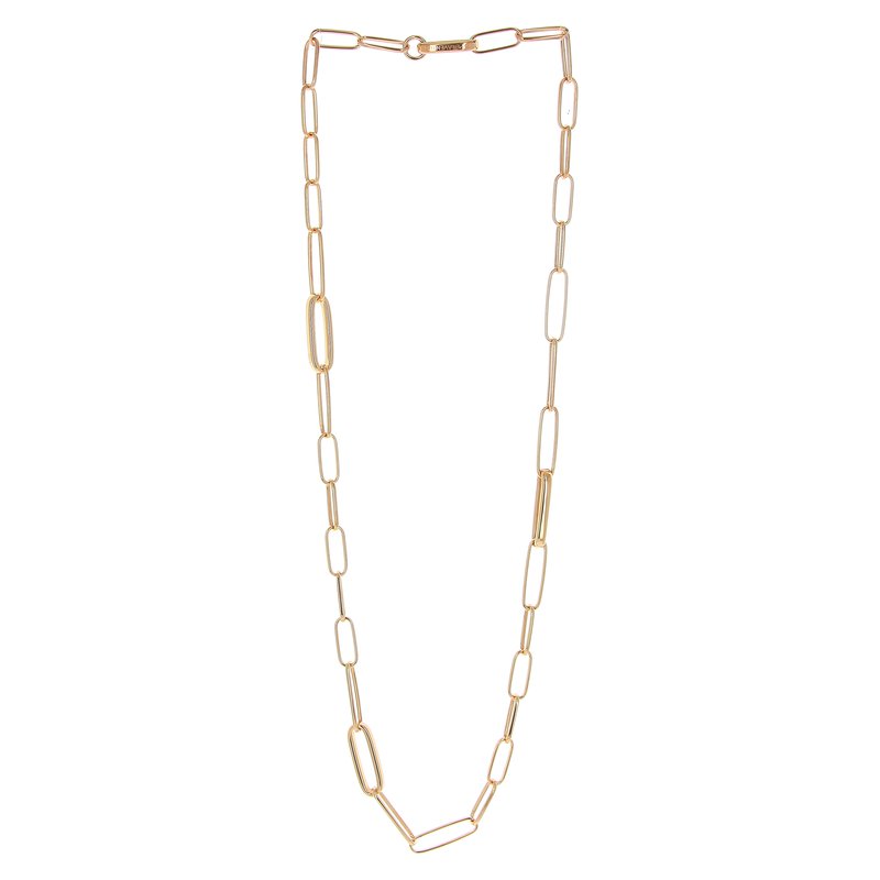 Pesavento 18KY Vermeil Oval Link Long Necklace VN00055