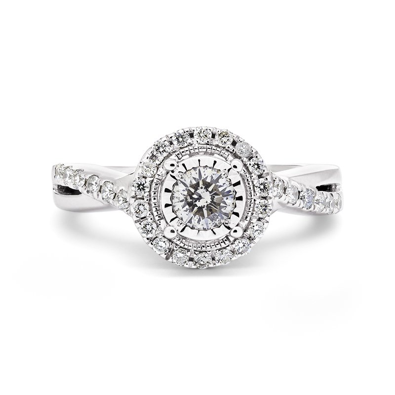Brownlee Signature Engagement Ring 1DLSR0039 - Brownlee Jewelers