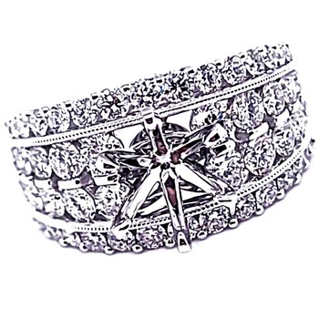 Bullock's Collection Diamond Twist Ring 140-00108