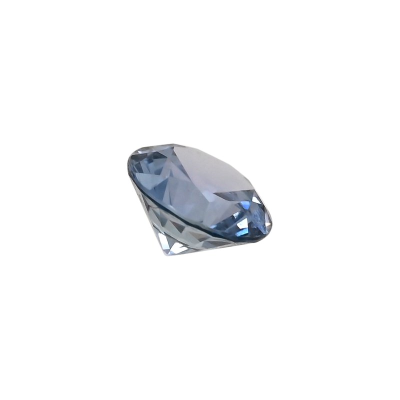 thumbnail image 2 of Stunning 11.09Ct Natural Black Sapphire - 12mm Round Cut Loose Gemstone For Jewelry Making 2 of 4