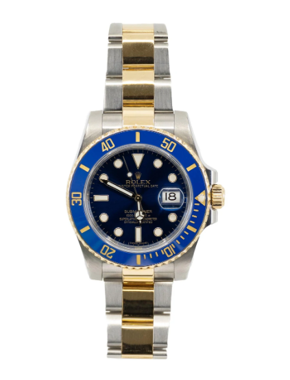 Rolex 40mm Two-Tone Datejust Rolex Submariner 1235A - Ron Jewelers